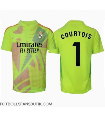 Real Madrid Thibaut Courtois #1 Målvakt Replika Tredje Tröja 2024-25 Kortärmad
